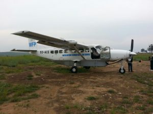 United Nations Humanitarian Air Service Plane